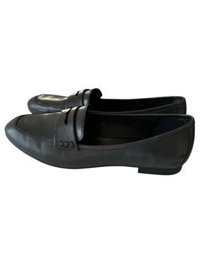 Born Soft Leather Penny Loafers Black Size Women’s 10